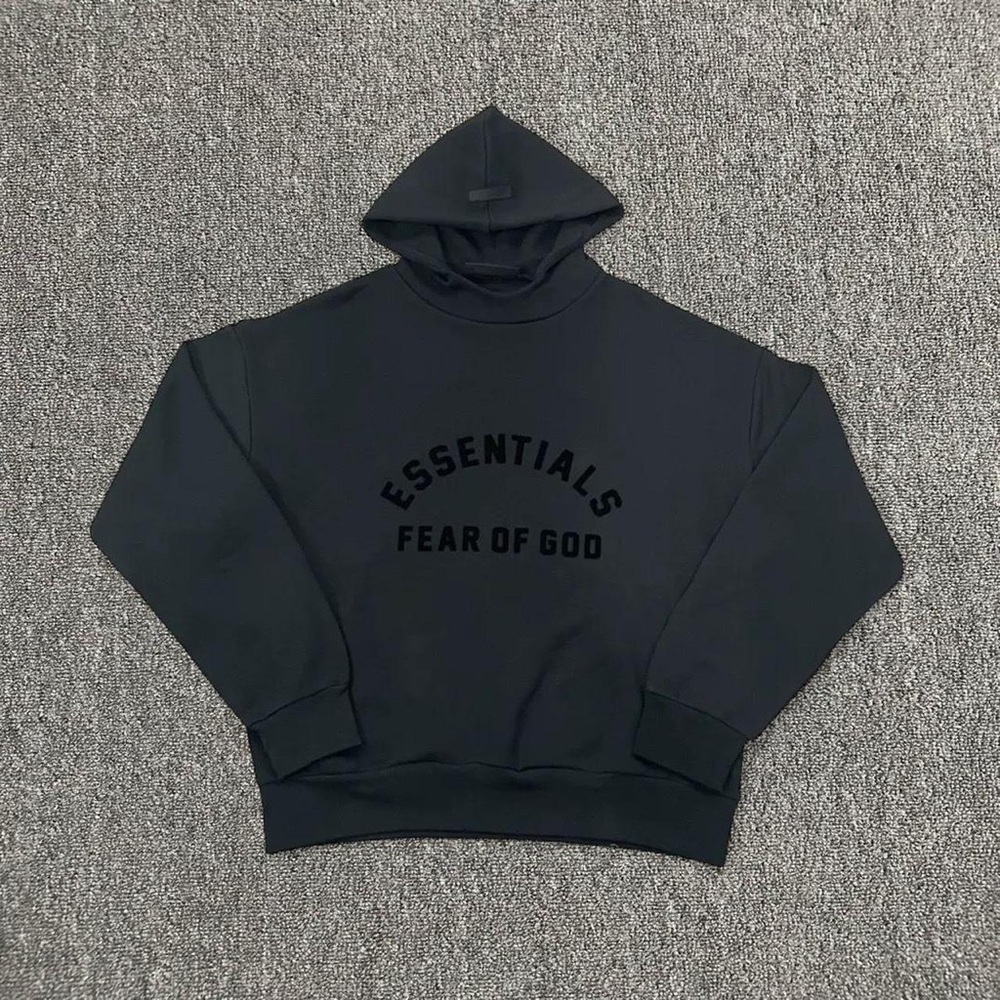 Essentials Black Hoodie